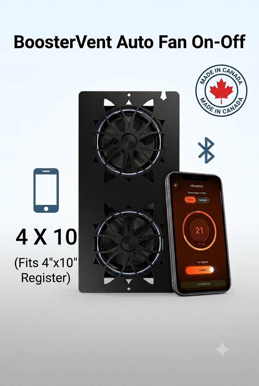 Booster Vent - Metal Black