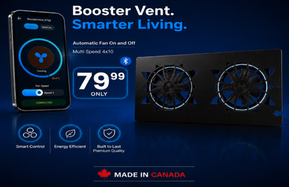 Booster Vent - Metal Black