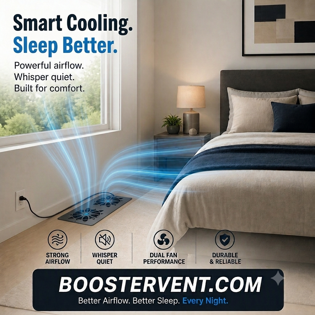 Booster Vent - Metal Black