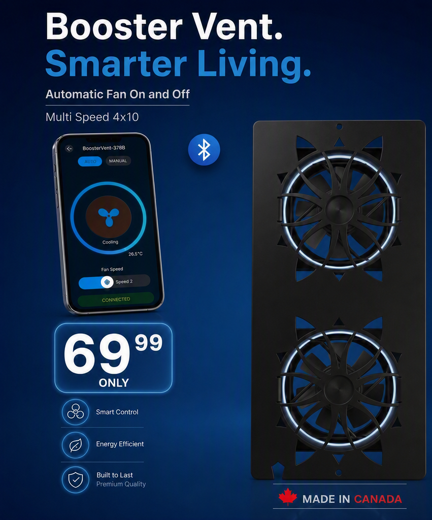 Booster Vent - Metal Black
