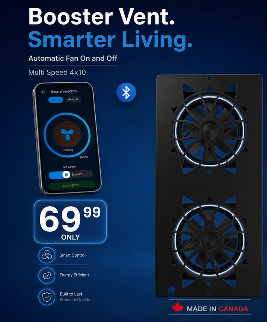 Booster Vent - Metal Black