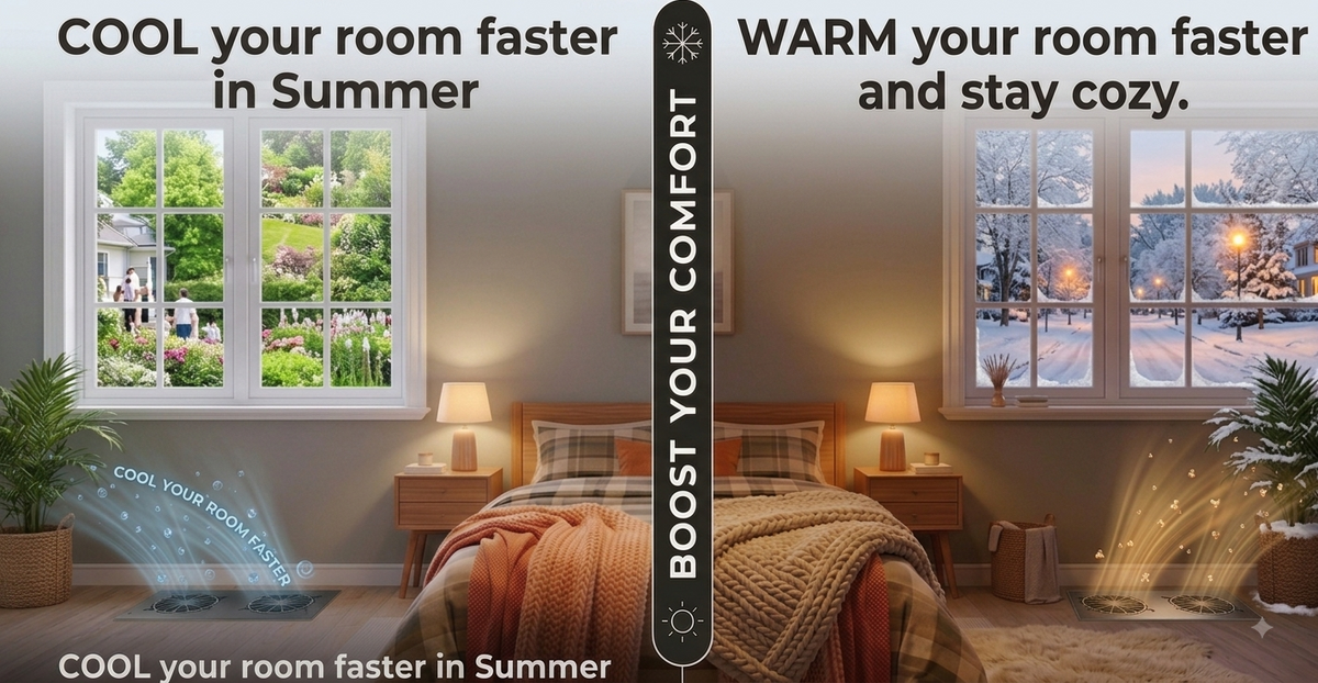 Booster Vent - Metal Black