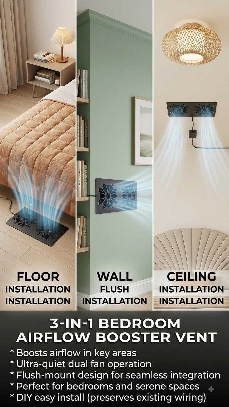 Booster Vent - Metal Black